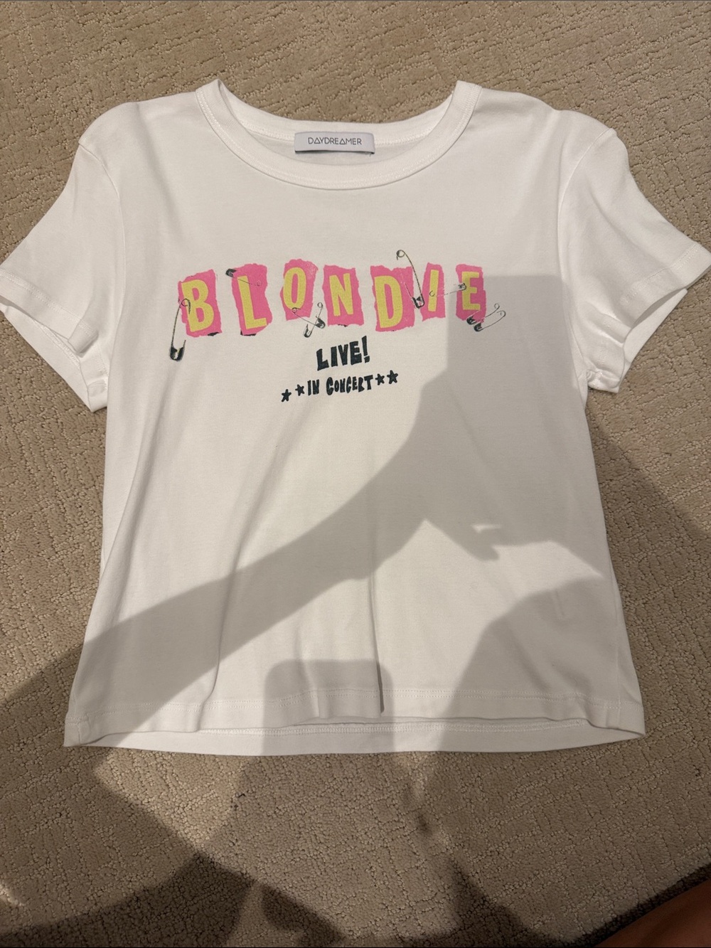 Daydreamer White Graphic Tee